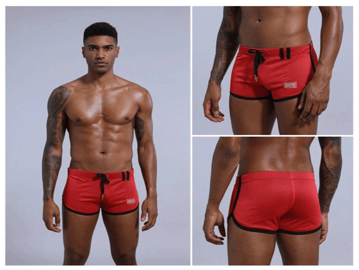 Gay Gym Shorts | Mesh Soft Workout Shorts