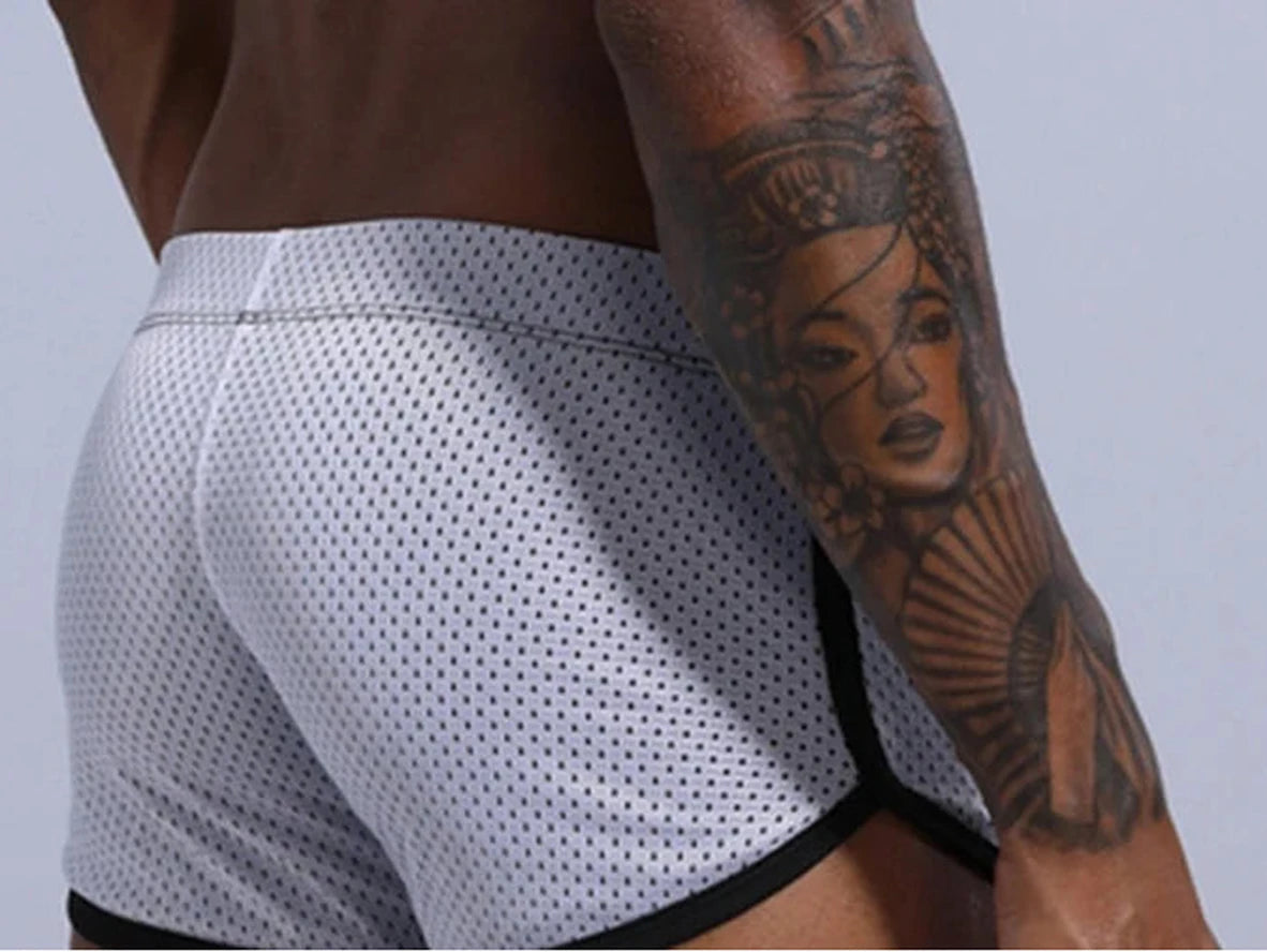 Gay Gym Shorts | Mesh Soft Workout Shorts