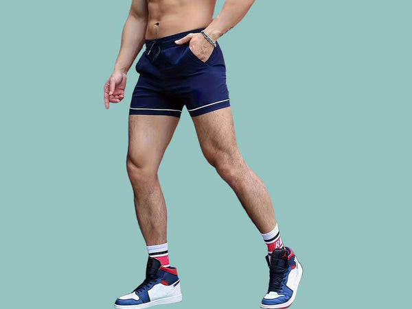 Original British Military Blue Physical Training Shorts In Trousers - Foto 4