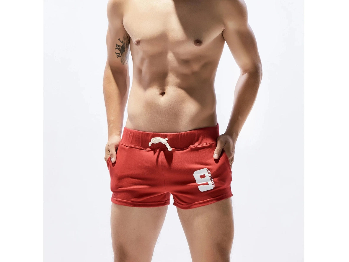 Gay Gym Shorts | SEOBEAN Activewear Cotton Fitness Short Shorts