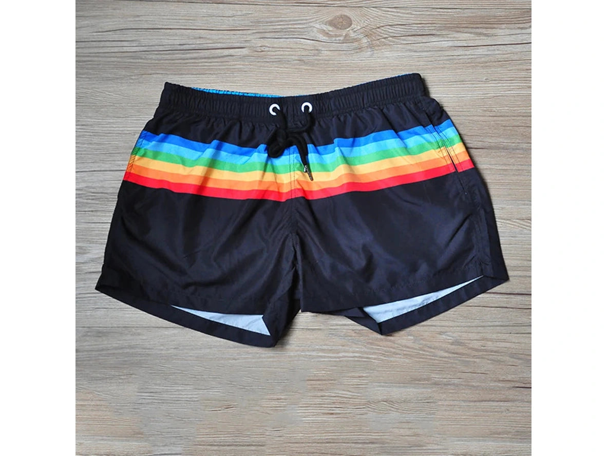 Gay Gym Shorts | UXH Pride Rainbow Gym Shorts