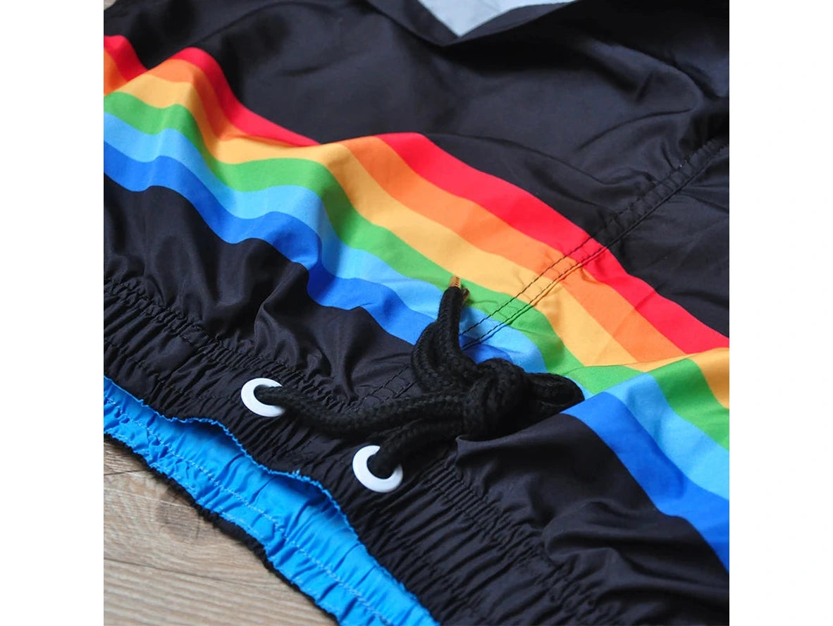 Gay Gym Shorts | UXH Pride Rainbow Gym Shorts