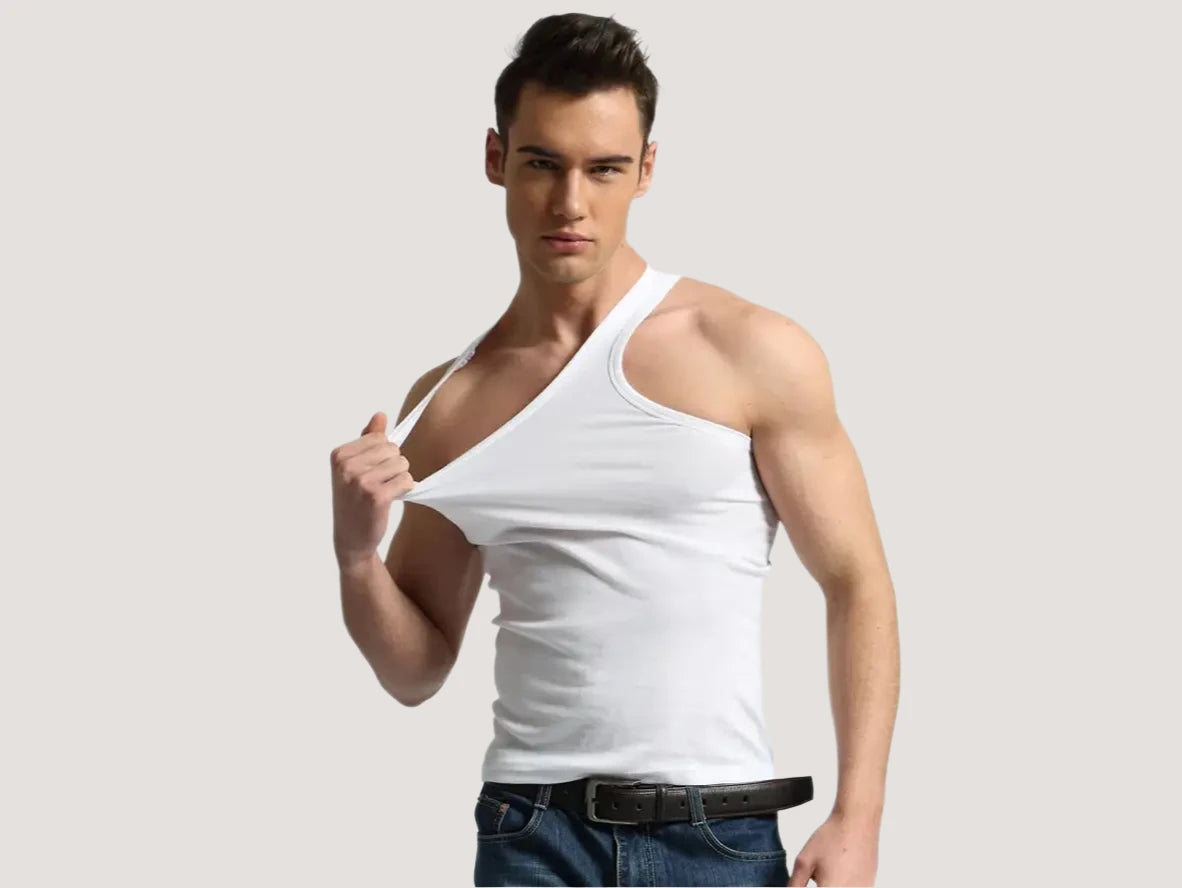 Gay Gym Tank Tops | Solid Cotton Tank Tops