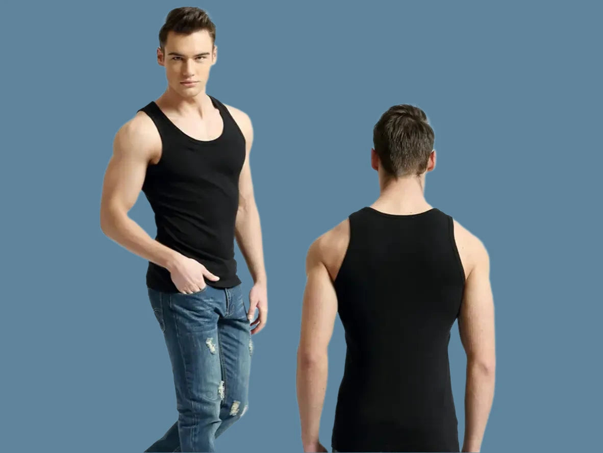 Gay Gym Tank Tops | Solid Cotton Tank Tops