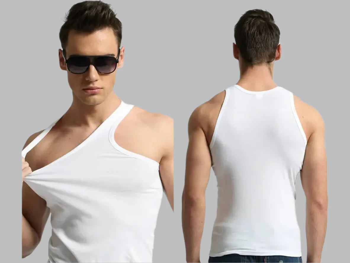 Gay Gym Tank Tops | Solid Cotton Tank Tops