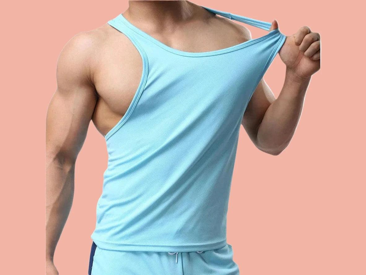 Gay Gym Tops | Cotton Pure Color Tank Tops