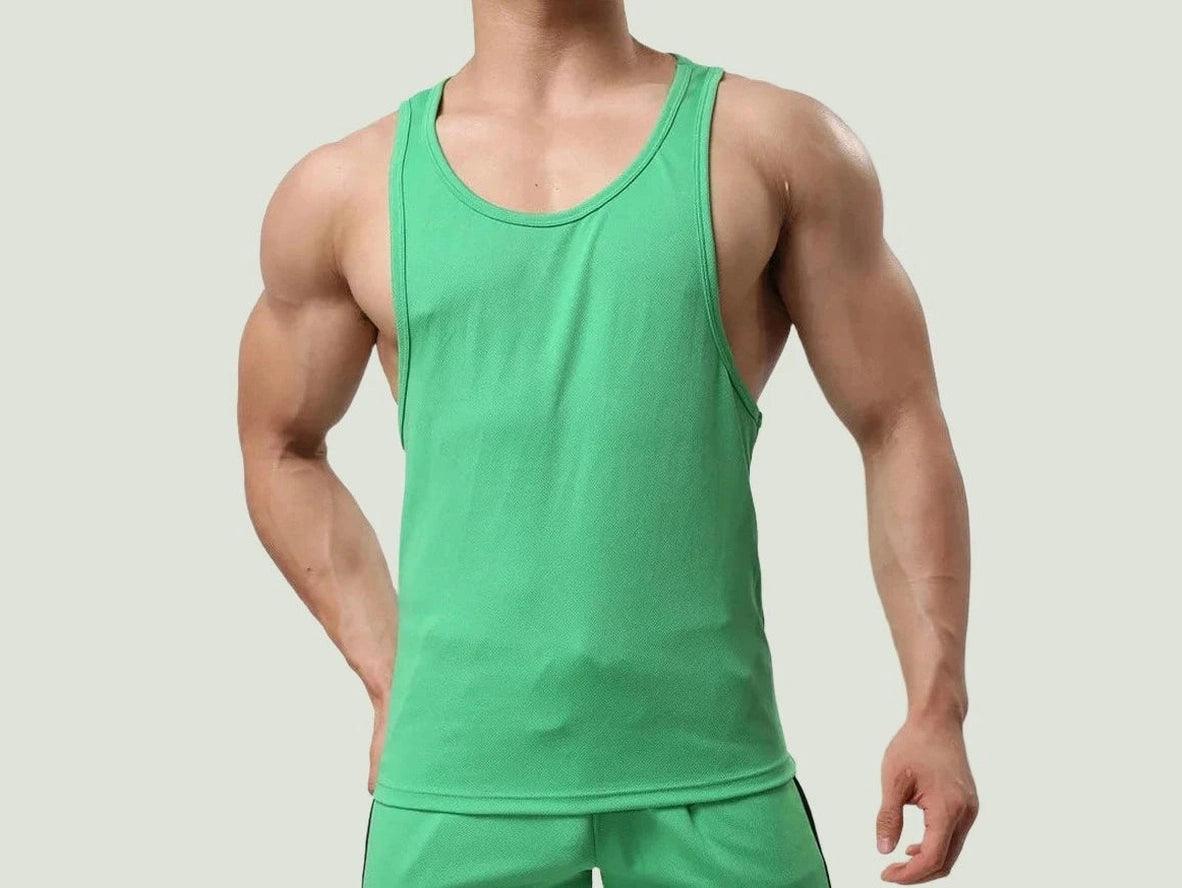 Gay Gym Tops | Cotton Pure Color Tank Tops