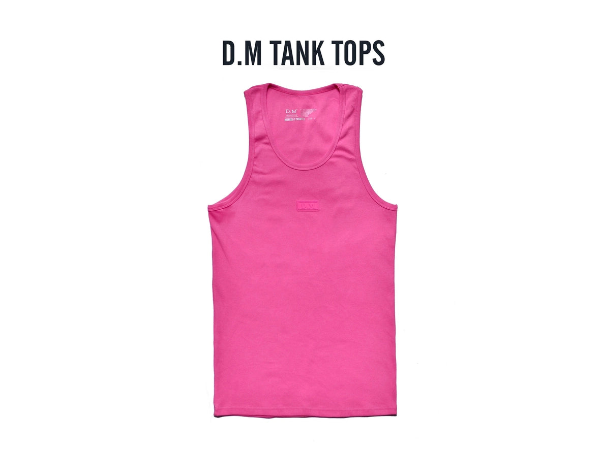 Gay Gym Tops | D.M Pure Color Tank Tops