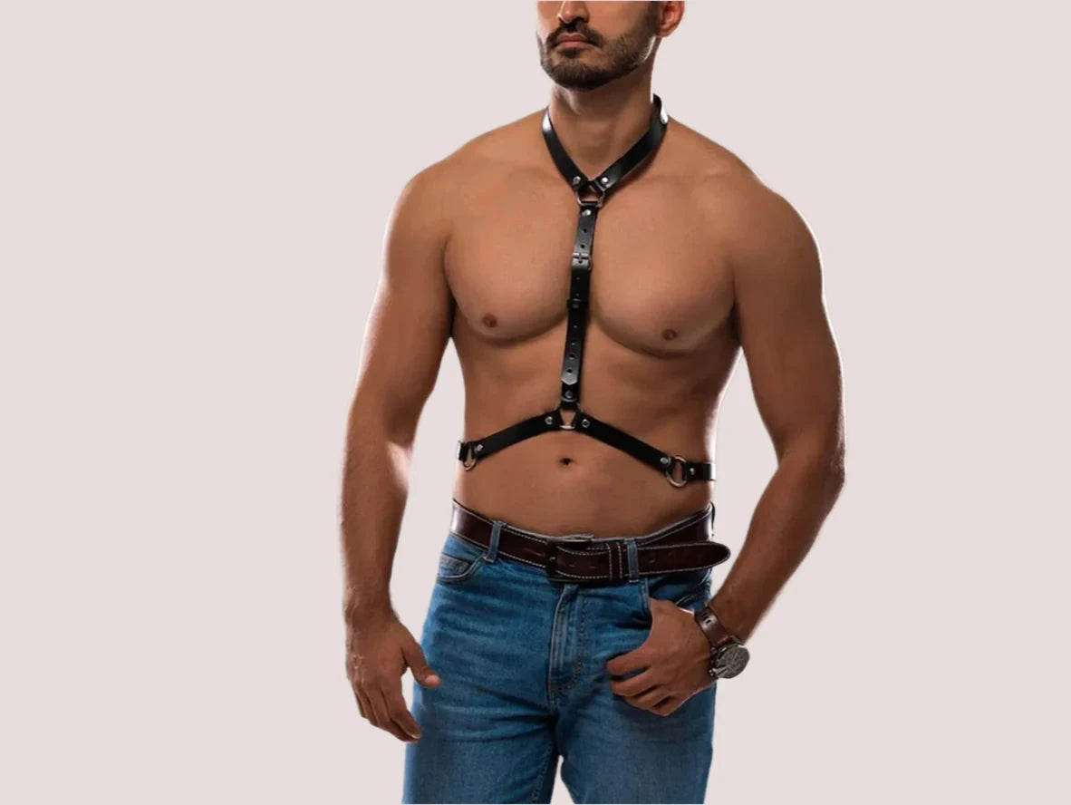 Gay Harness | Adjustable Body Chest Harness