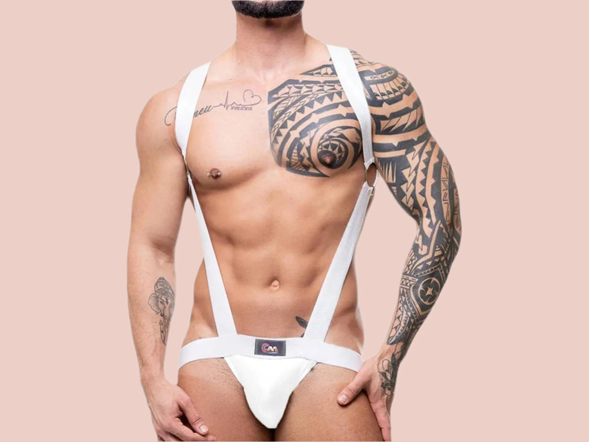 Gay Harness | CLEVER-MENMODE Suspender Strap Jockstrap Harness