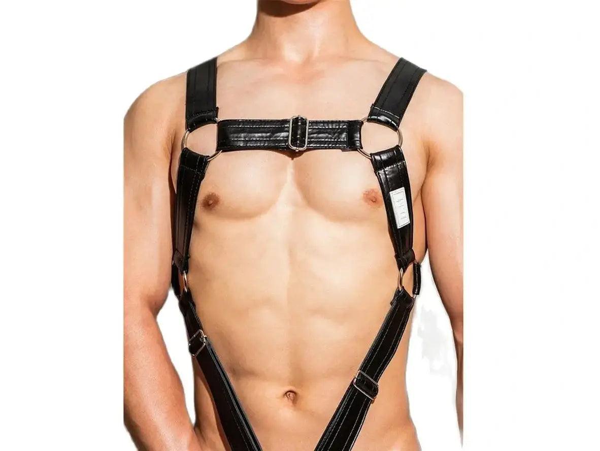 Gay Harness | D.M Adjustable Harness Bodysuit
