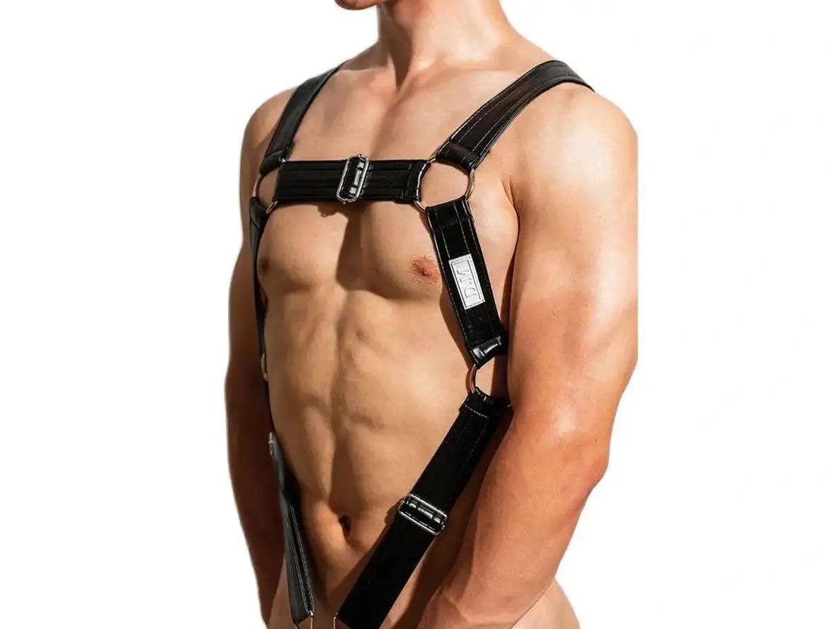 Gay Harness | D.M Adjustable Harness Bodysuit