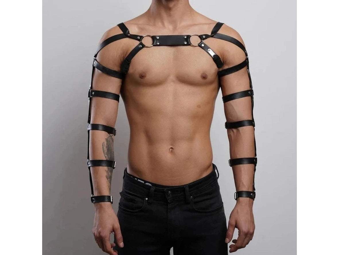 Gay Harness | Faux Leather Arm Shoulder Harness