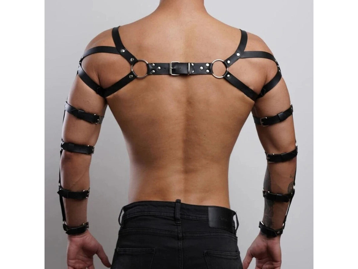 Gay Harness | Faux Leather Arm Shoulder Harness