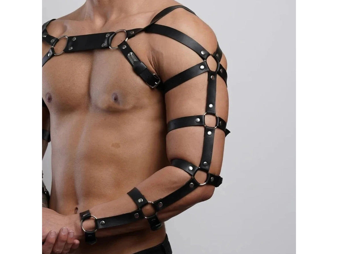 Gay Harness | Faux Leather Arm Shoulder Harness