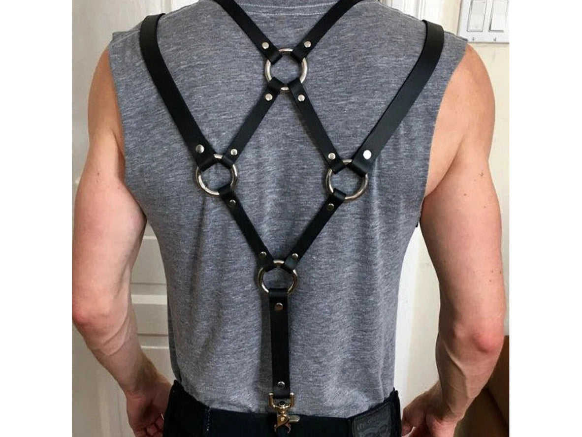 Gay Harness | Faux Leather Chest Harness