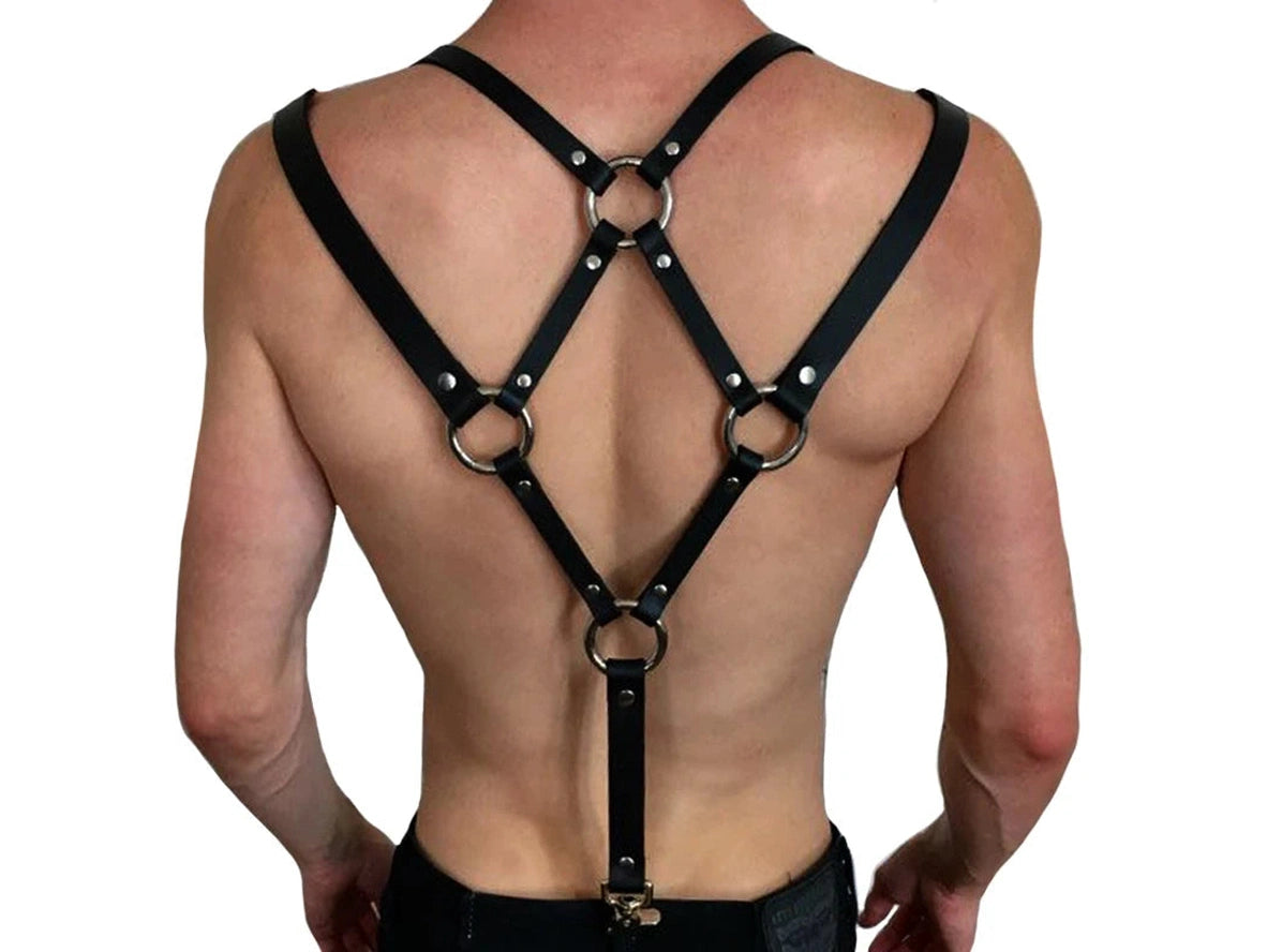 Gay Harness | Faux Leather Chest Harness