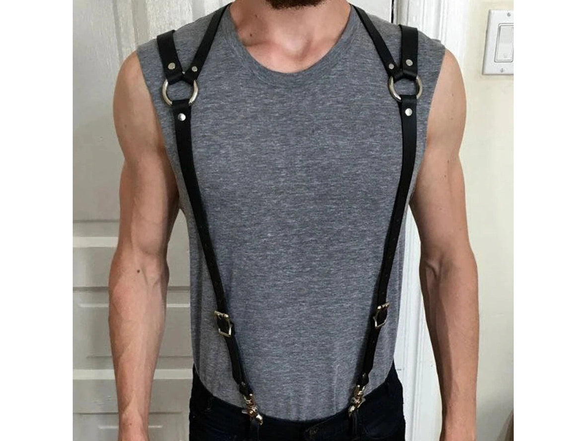 Gay Harness | Faux Leather Chest Harness