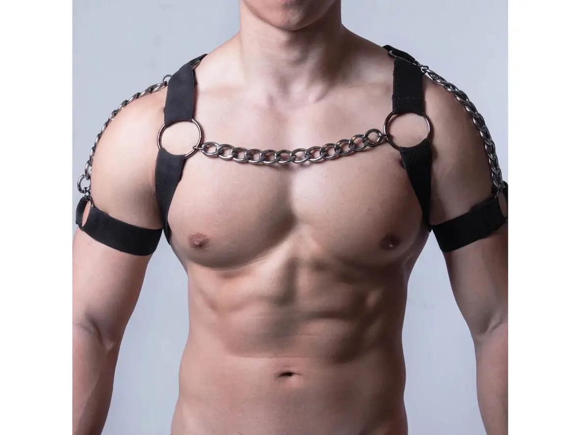 Gay Harness | Sexy Chain Metal Harness