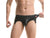 Gay Jock Briefs | Faux Leather Open Butt Briefs