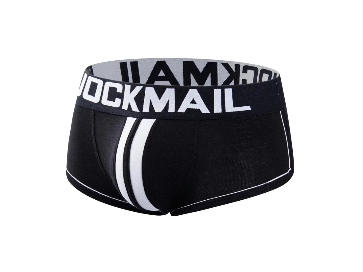 Gay Jock Briefs | JOCKMAIL Underwear Open Butt Boxer Briefs