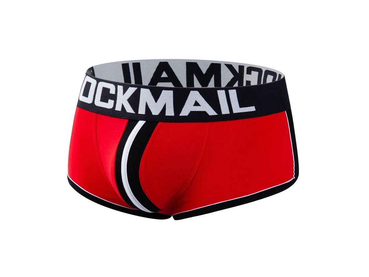 Gay Jock Briefs | JOCKMAIL Underwear Open Butt Boxer Briefs