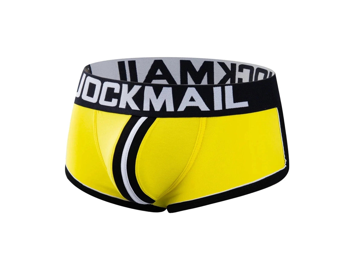 Gay Jock Briefs | JOCKMAIL Underwear Open Butt Boxer Briefs