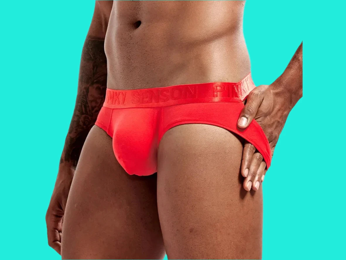 Gay Jock Briefs | PINK SENSON Sport Jock Briefs