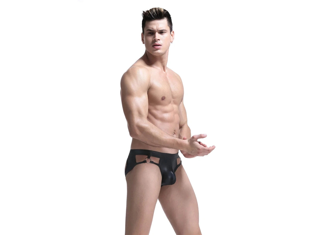 Gay Jock Briefs | Sexy Black Backless Briefs