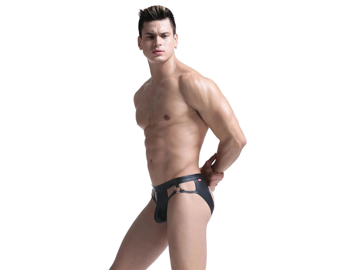 Gay Jock Briefs | Sexy Black Backless Briefs