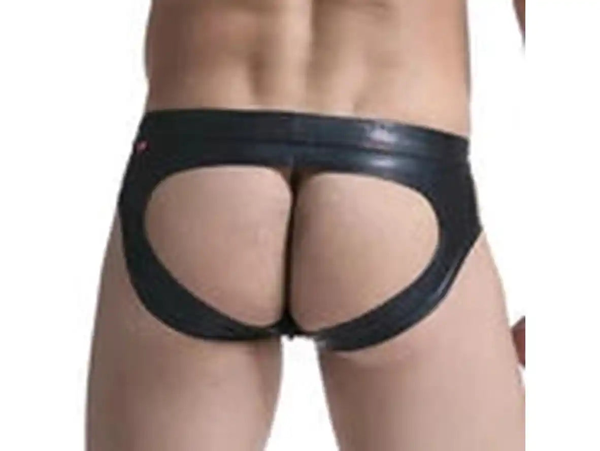 Gay Jockstraps | Faux Leather Underwear Jockstrap