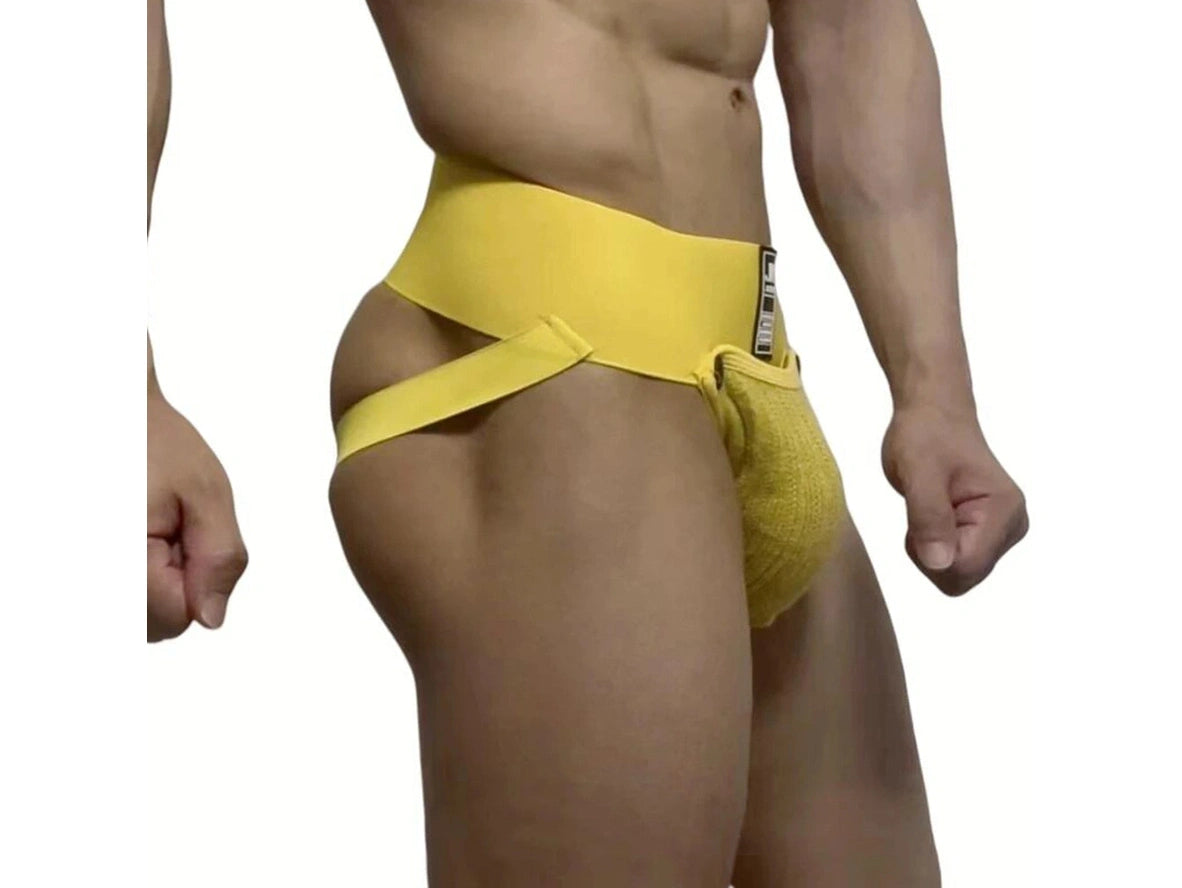 Gay Jockstraps | JOCKMAIL Athletic Supporters Removable Codpiece Big Bulge Pouch