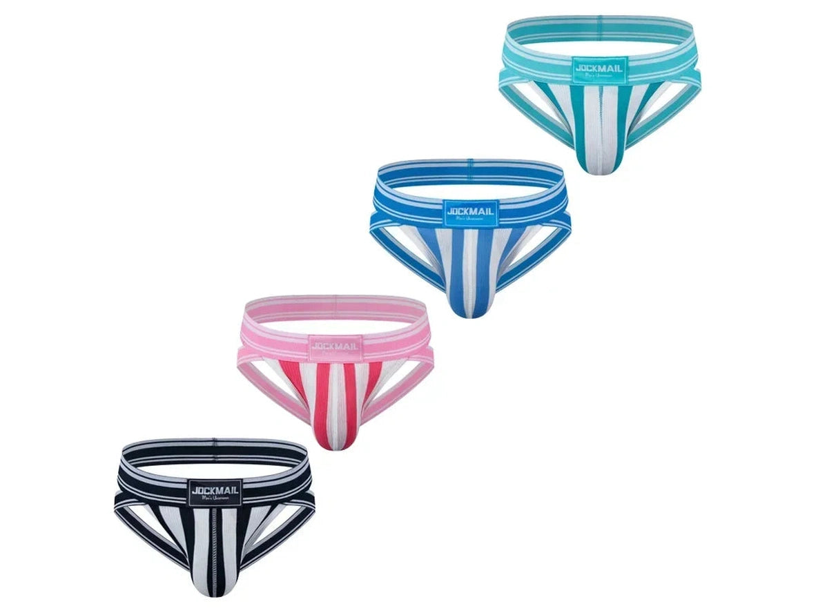 Gay Jockstraps | JOCKMAIL Sexy Stripe Jockstraps