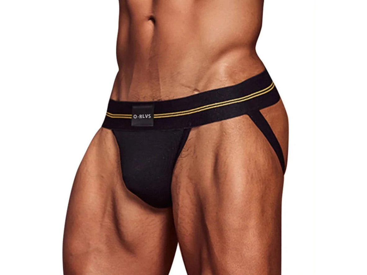 Gay Jockstraps | ORLVS Gold Trim Sport Jockstraps