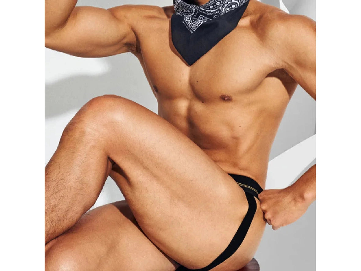 Gay Jockstraps | ORLVS Gold Trim Sport Jockstraps