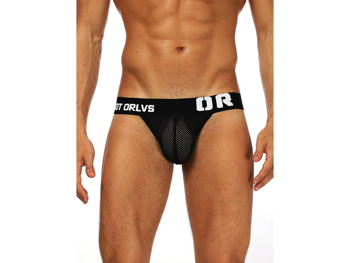 Gay Jockstraps | ORLVS Underwear Sexy Mesh Jockstraps