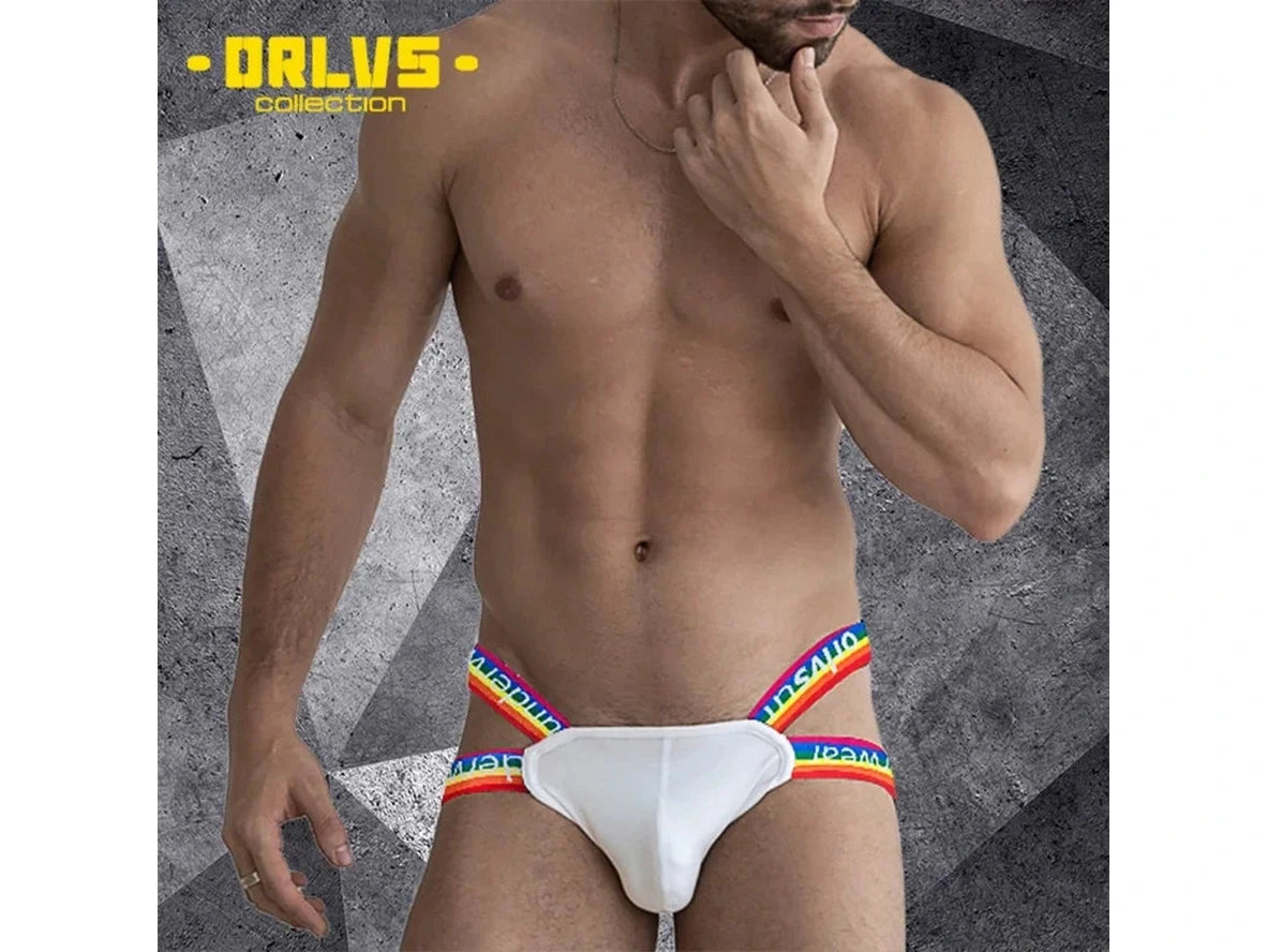 Gay Jockstraps | ORLVS Underwear Sexy Pride Jockstraps