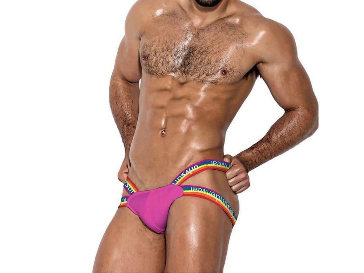 Gay Jockstraps | ORLVS Underwear Sexy Pride Jockstraps