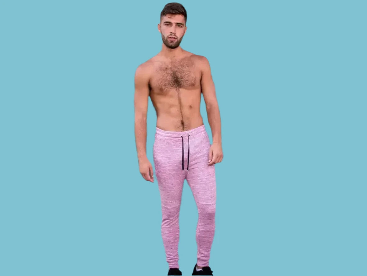 Gay Joggers | TADDLEE Cotton Pink Joggers