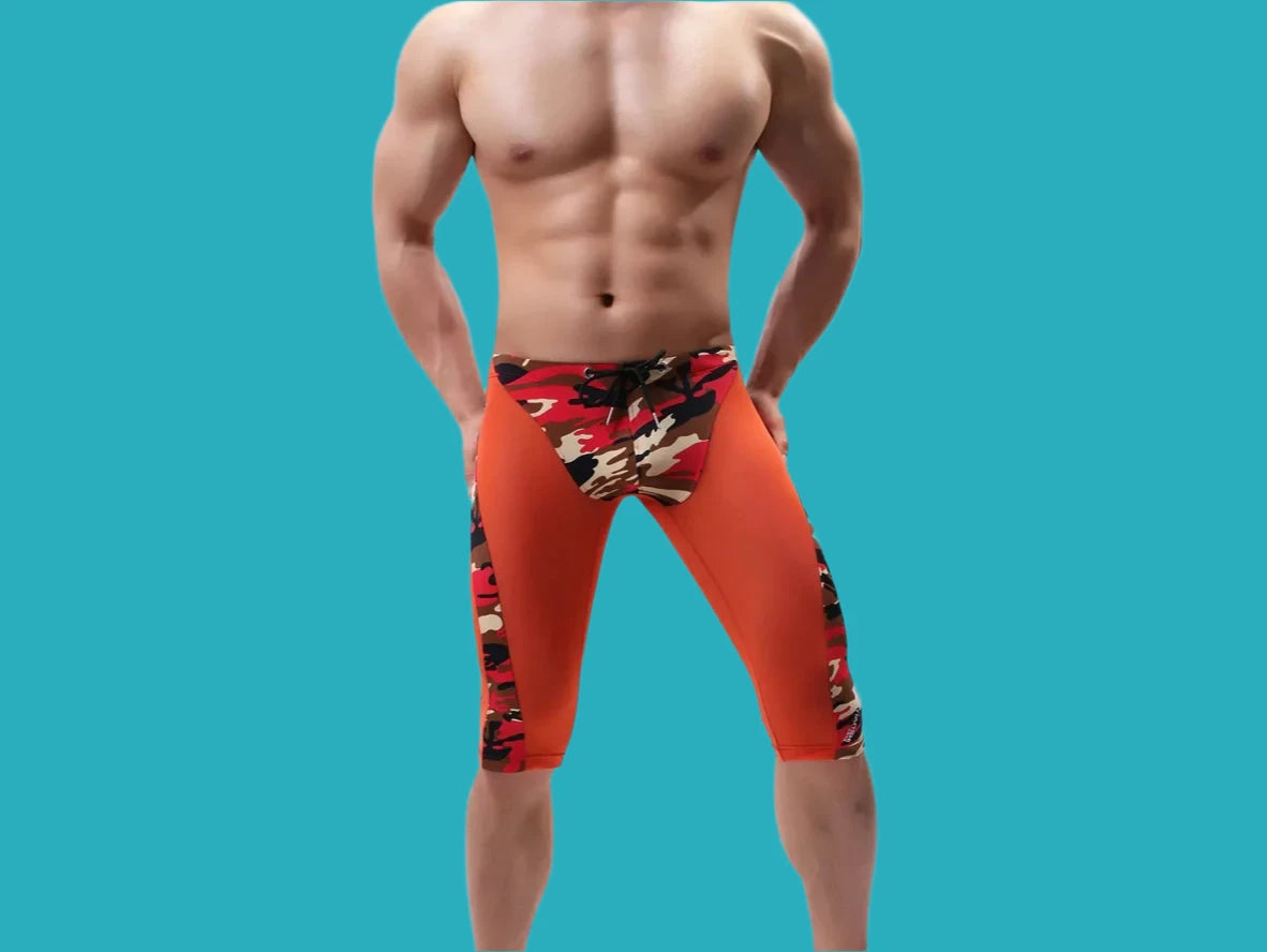 Gay Leggings | AIMPACT Mesh Mid-Calf Tights