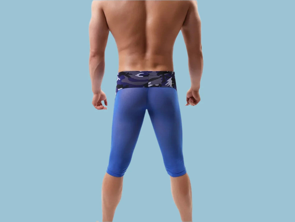 Gay Leggings | AIMPACT Mesh Mid-Calf Tights