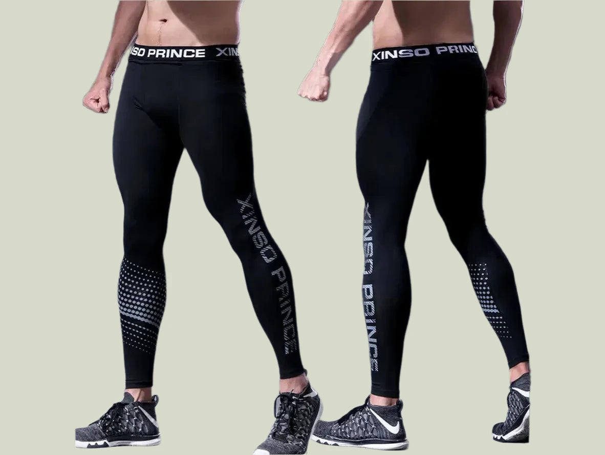 Gay Leggings | Compression Running Black Tights