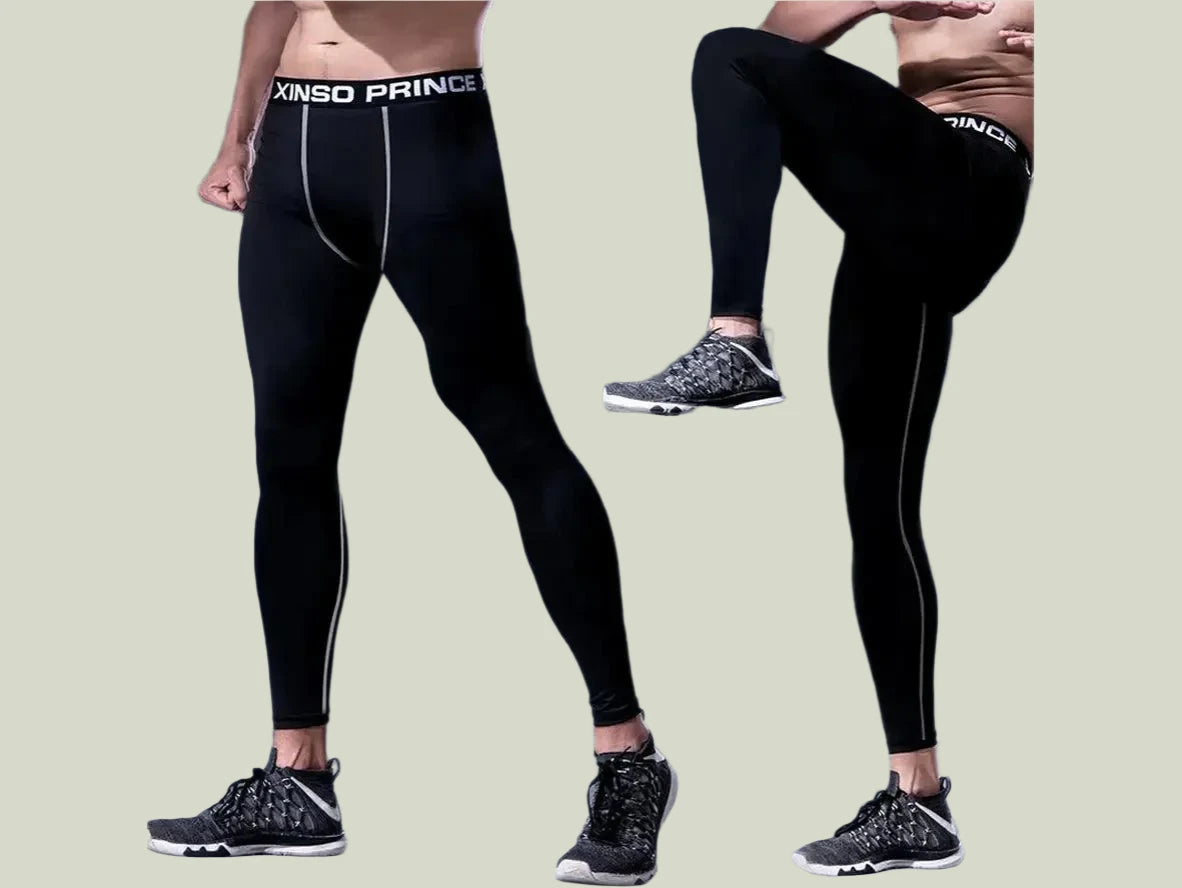 Gay Leggings | Compression Running Black Tights