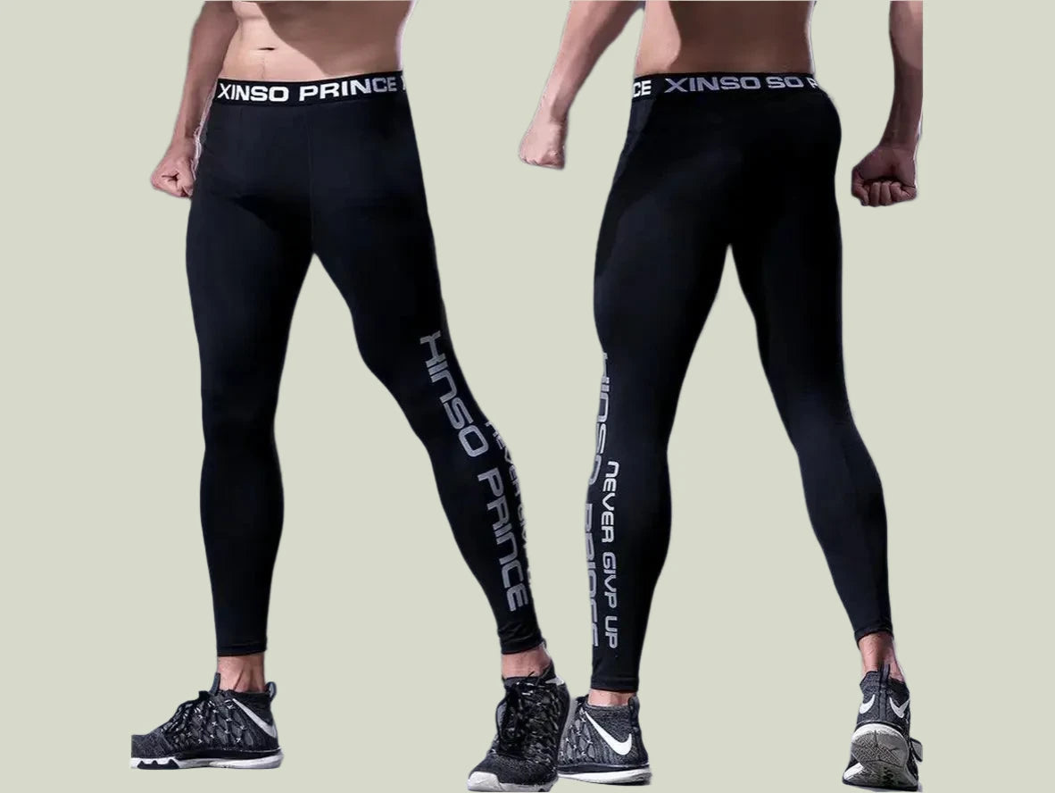 Gay Leggings | Compression Running Black Tights