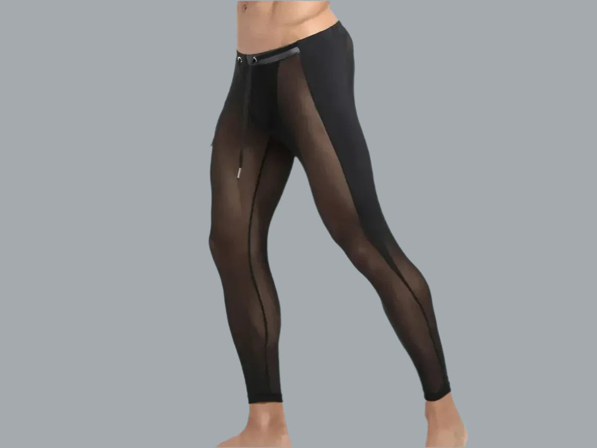 Gay Leggings | Mesh See Through Sport Leggings