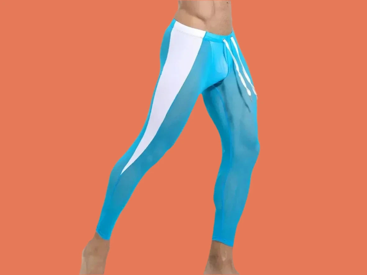Gay Leggings | Mesh See Through Sport Leggings