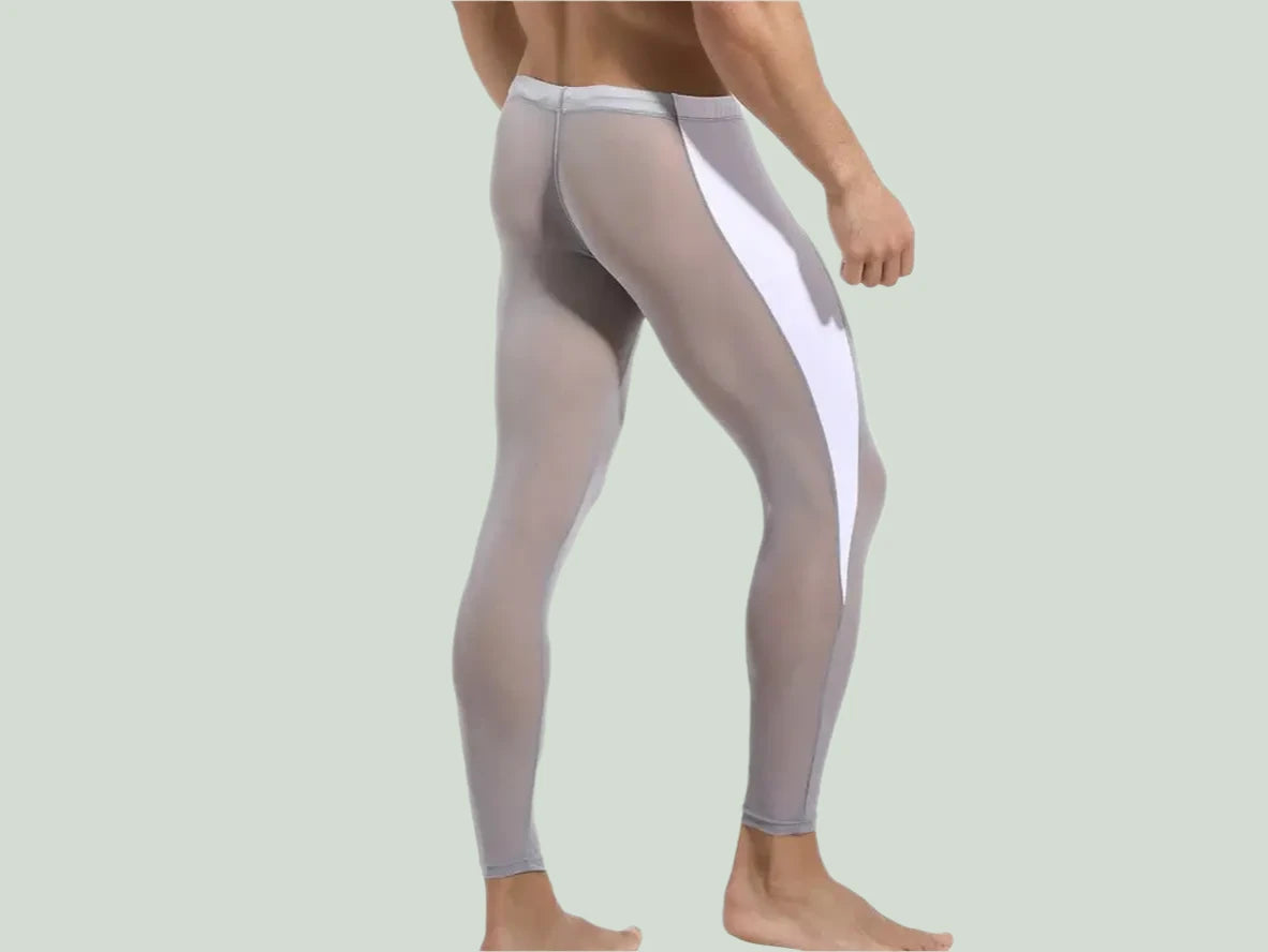 Gay Leggings | Mesh See Through Sport Leggings