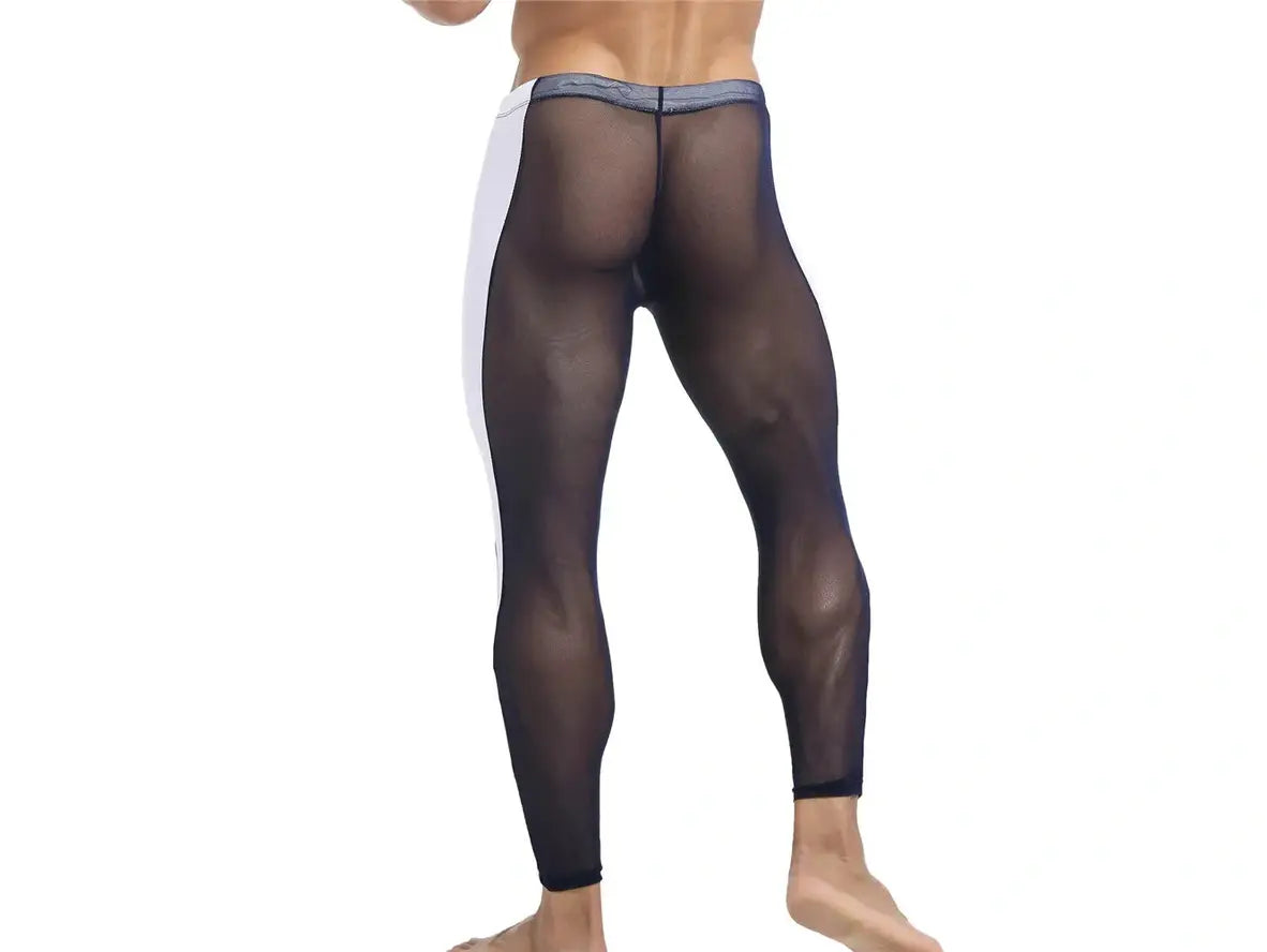 Gay Leggings | Mesh See Through Sport Leggings