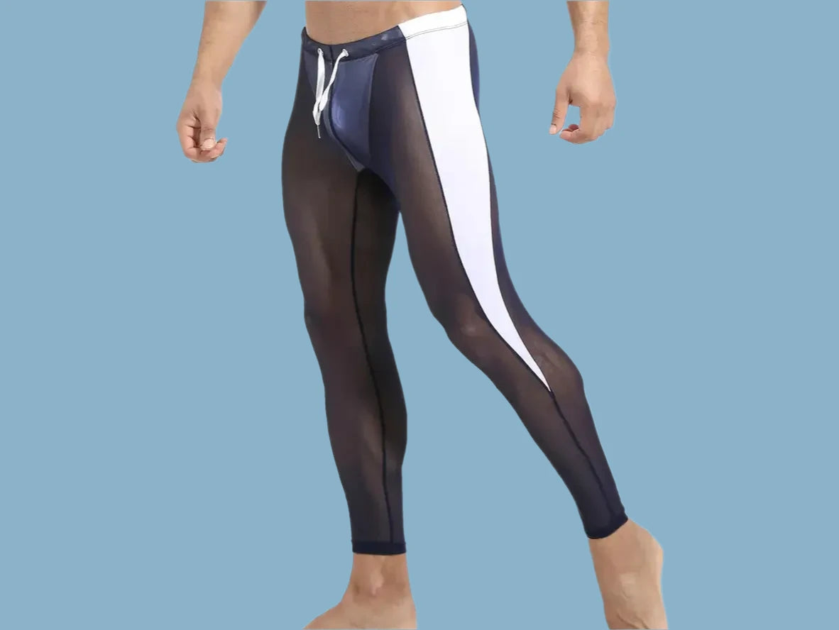Gay Leggings | Mesh See Through Sport Leggings