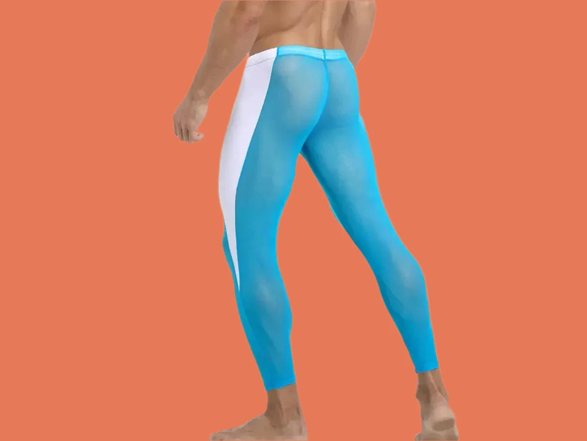 Gay Leggings | Mesh See Through Sport Leggings